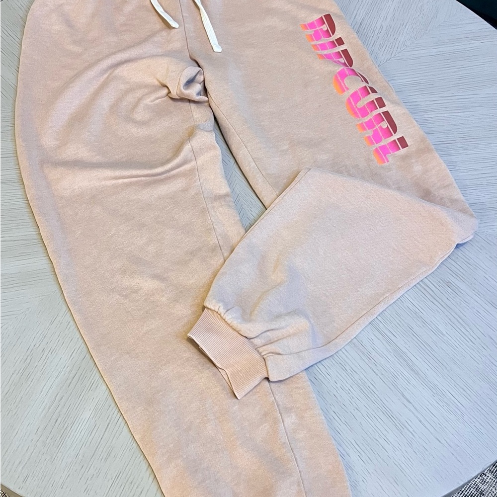 Rip Curl Women's Joggers with Pink Logo
